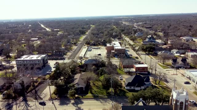 Aerial view of a community in College Station, TX